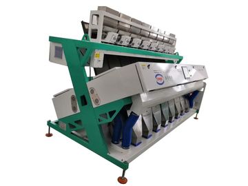 8 Chutes Rice Color Sorter Machine High Sorting Accuracy With CCD Camera